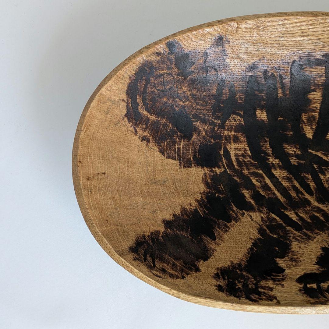 0567 宮内知子 オーバル皿 工芸 クラフト