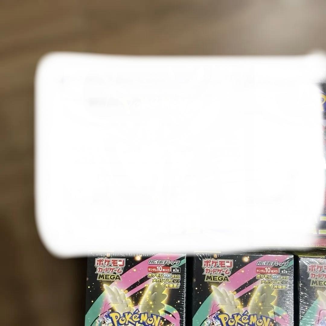 ポケモンカードゲーム　MEGAドリームex シュリンク付きBOX