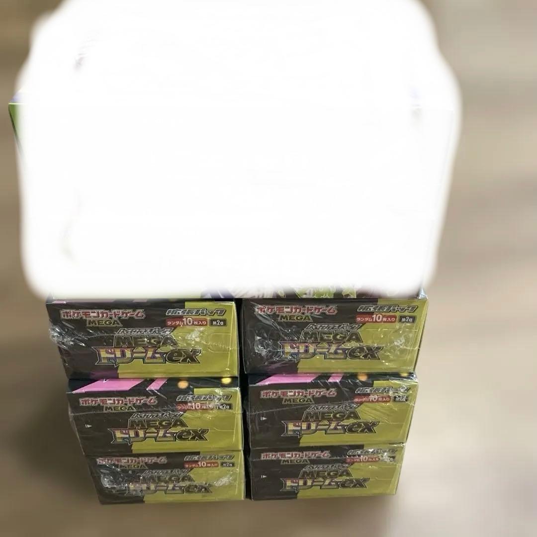 ポケモンカードゲーム　MEGAドリームex シュリンク付きBOX