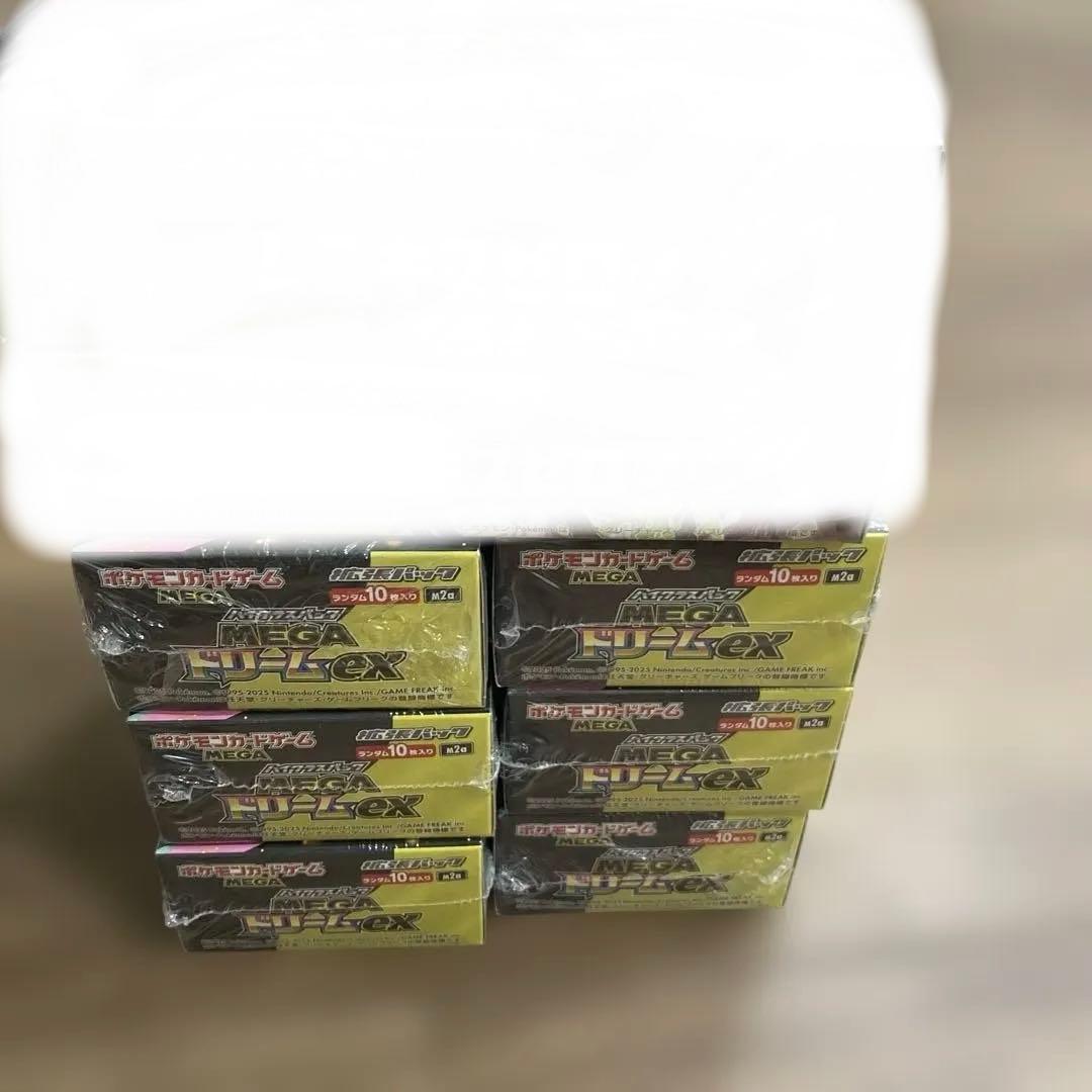 ポケモンカードゲーム　MEGAドリームex シュリンク付きBOX