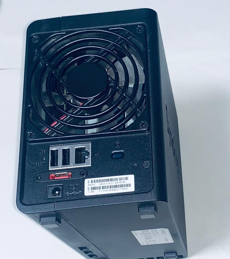 Synology DS216+II｜動作良好｜電源ケーブル・変換アダプター付き