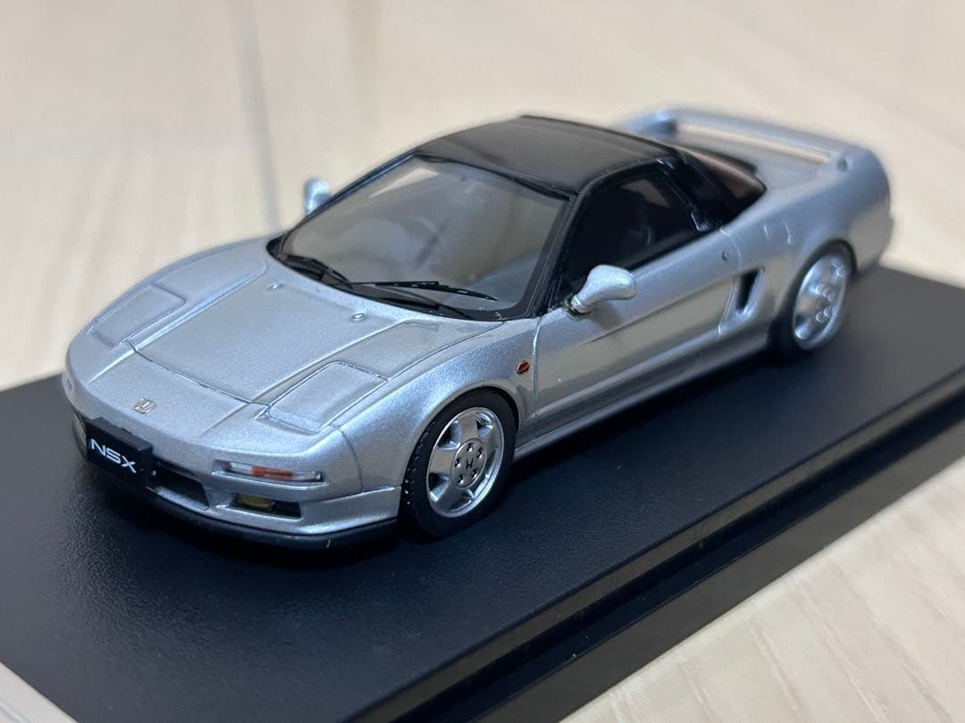 絶版 レア HPI MIRAGE ホンダ NSX 1:43 セブリングシルバー