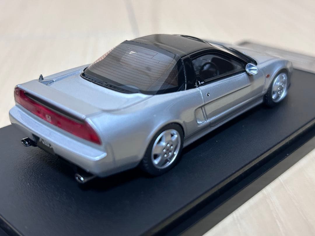 絶版 レア HPI MIRAGE ホンダ NSX 1:43 セブリングシルバー