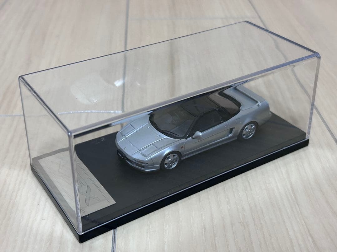 絶版 レア HPI MIRAGE ホンダ NSX 1:43 セブリングシルバー