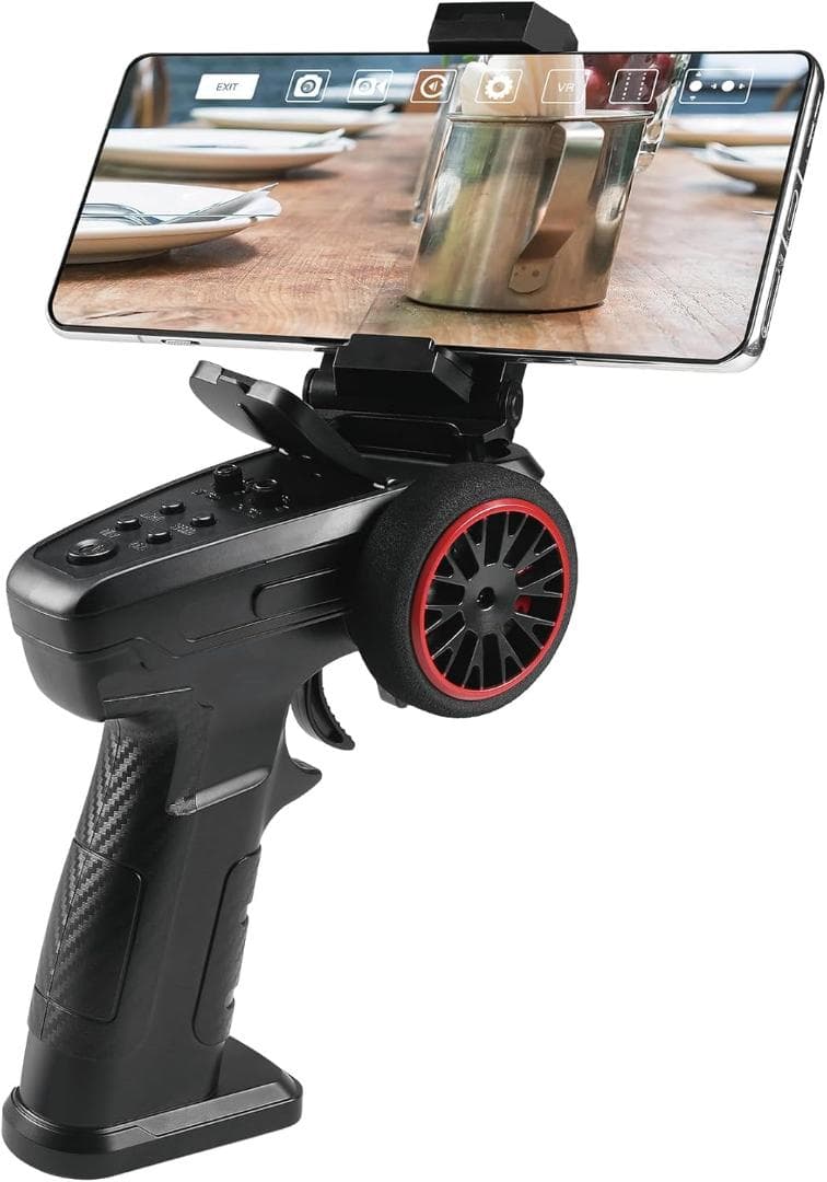 ハイテック　カメラ付きラジコンカー（ピンク）1/64 TECH FPV CAR