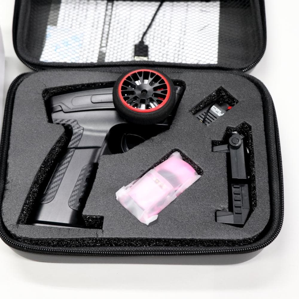 ハイテック　カメラ付きラジコンカー（ピンク）1/64 TECH FPV CAR