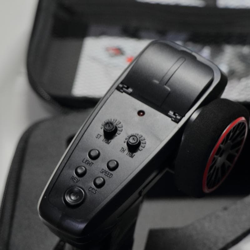 ハイテック　カメラ付きラジコンカー（ピンク）1/64 TECH FPV CAR