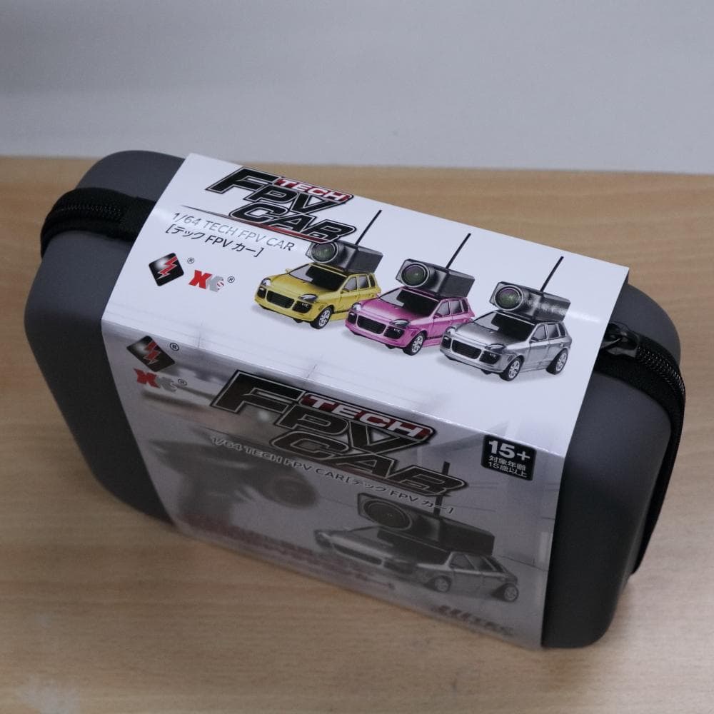 ハイテック　カメラ付きラジコンカー（ピンク）1/64 TECH FPV CAR