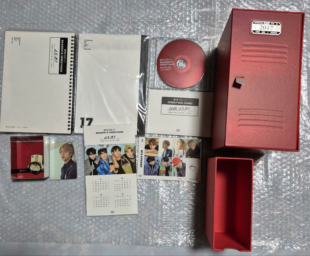 BTS SEASONS GREETING 2017 年 日本語字幕 JIN