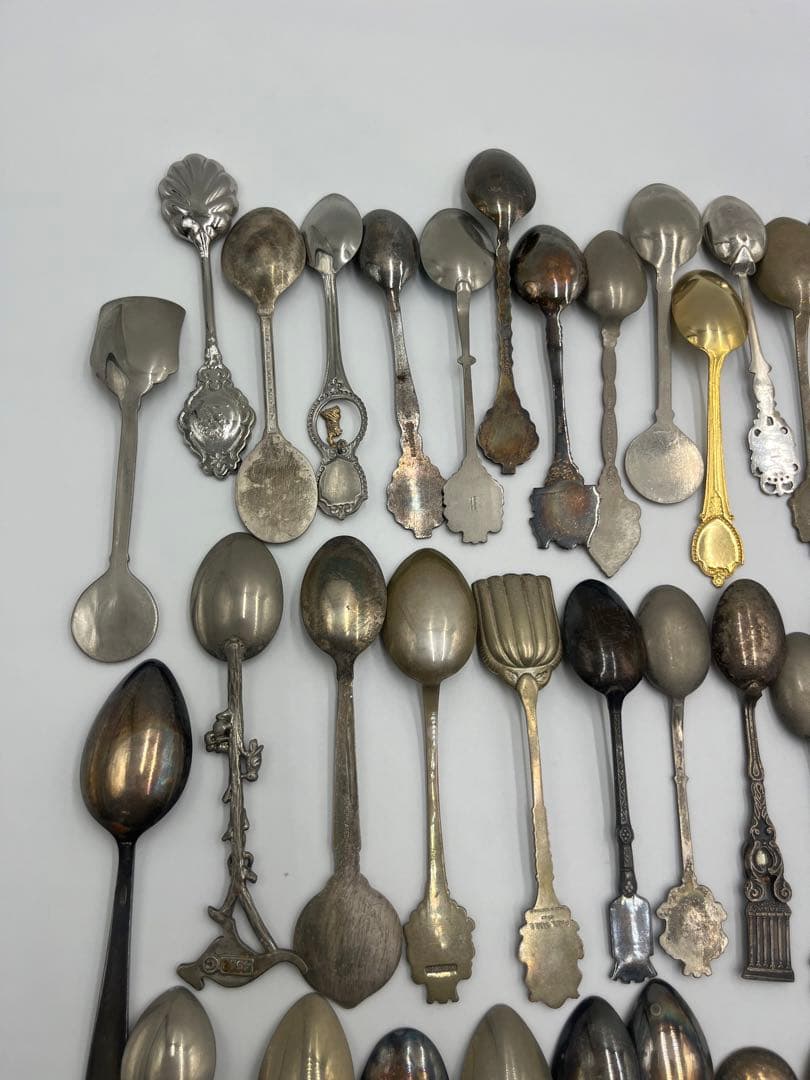 海外　アンティーク　スプーン　シルバー　海外観光地装飾　まとめ売り