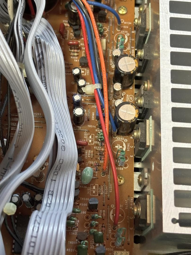 DENON デノン ステレオレシーバー DRA-201SA【動作良好】