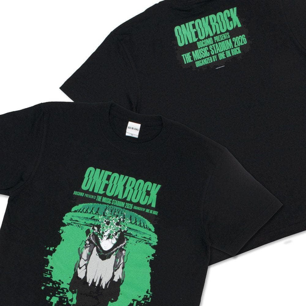 Ｍサイズ　ONE OK ROCK 2026 TMS Tシャツ-A BLACK 黒