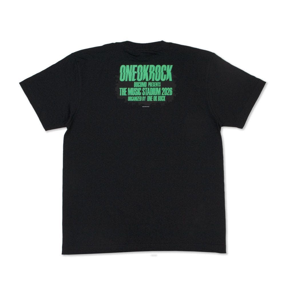 Ｍサイズ　ONE OK ROCK 2026 TMS Tシャツ-A BLACK 黒