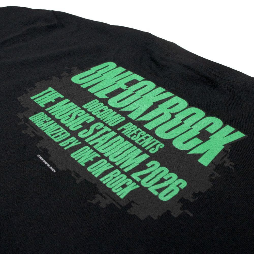 Ｍサイズ　ONE OK ROCK 2026 TMS Tシャツ-A BLACK 黒