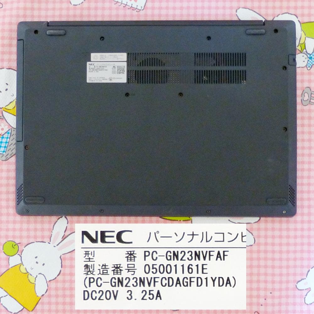 ★ NECノートPC /AMD Ryzen 7 3700U/Office2024