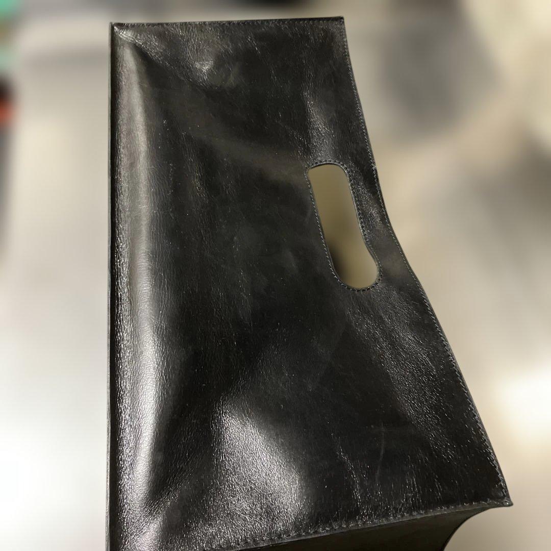 COW レザー　マガジンラック