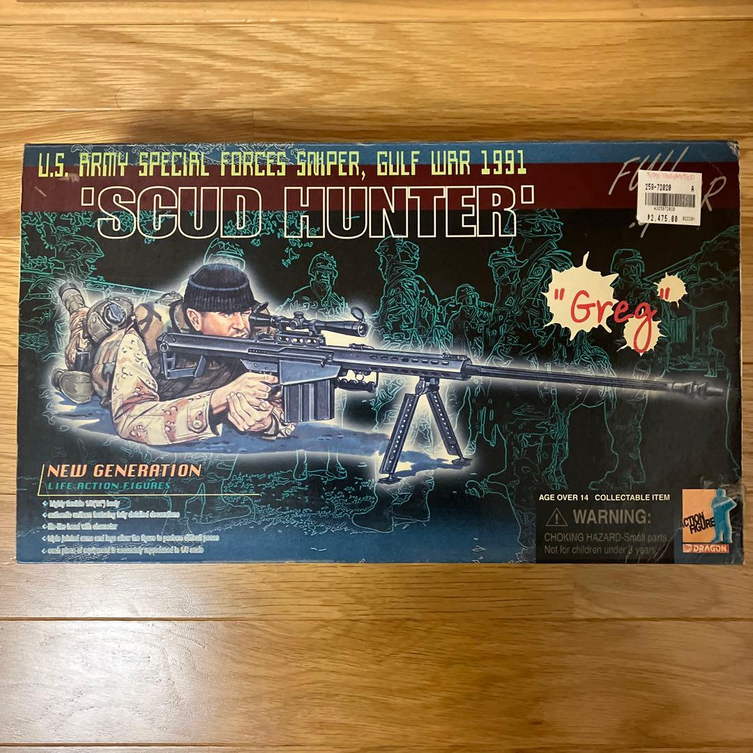 【豪華装備付・未開封】ドラゴン 1/6 スカッドハンター Greg