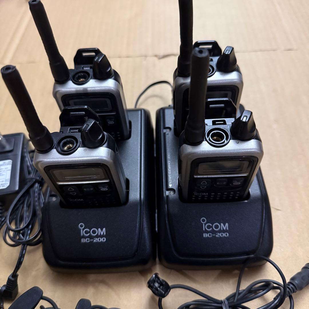 ICOM IC-4300防水形特定小電力トランシーバー　　4台フルセット