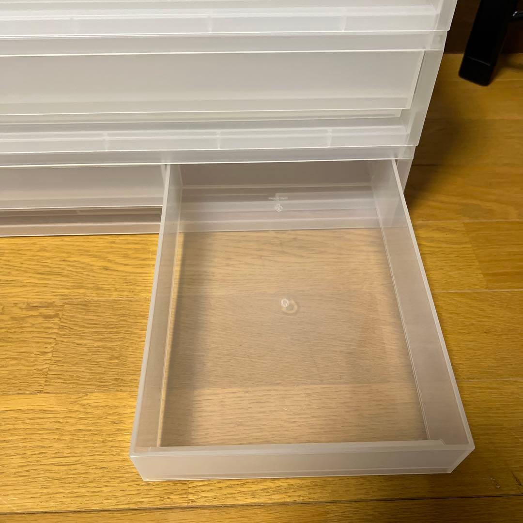 無印良品　ポリプロピレンケース