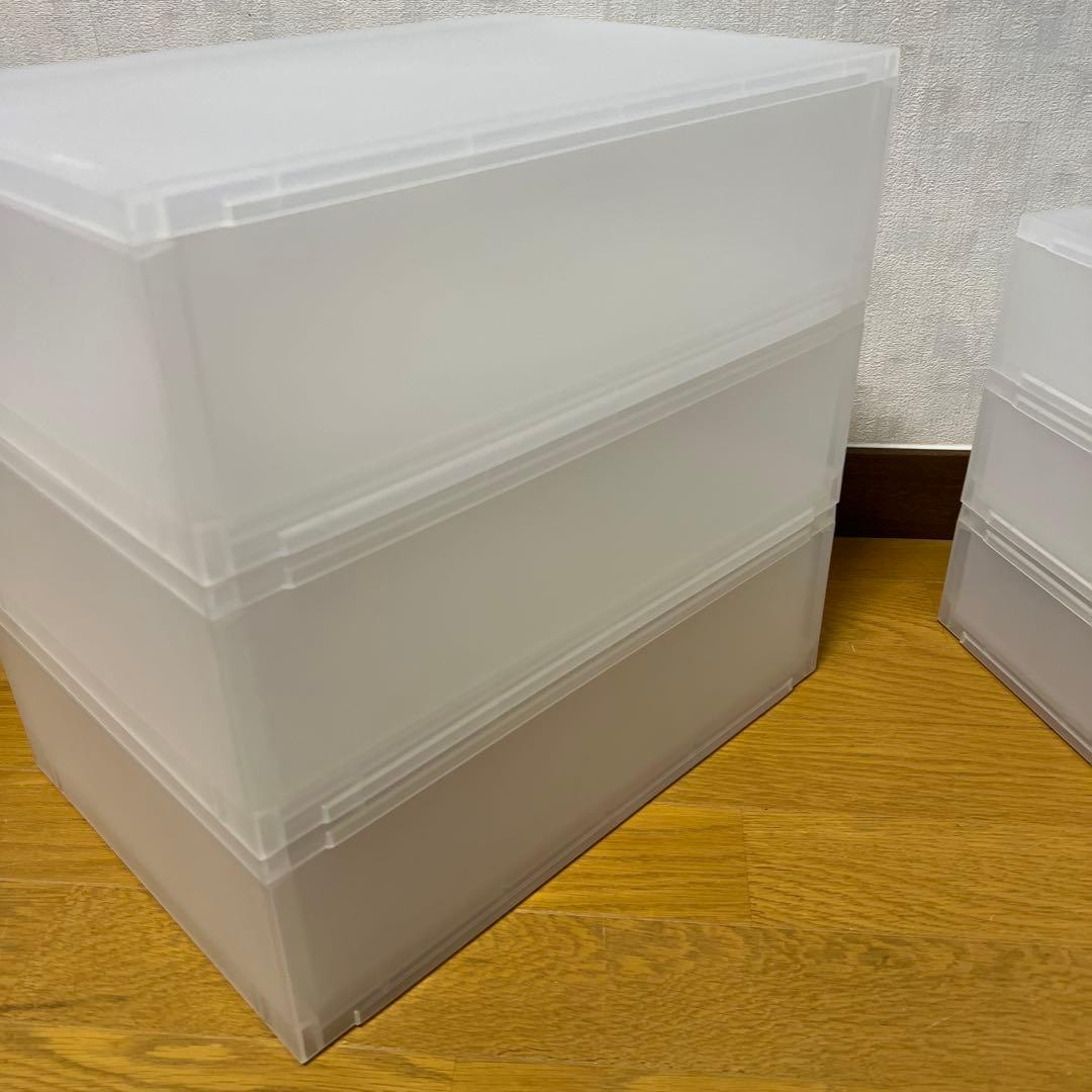 無印良品　ポリプロピレンケース