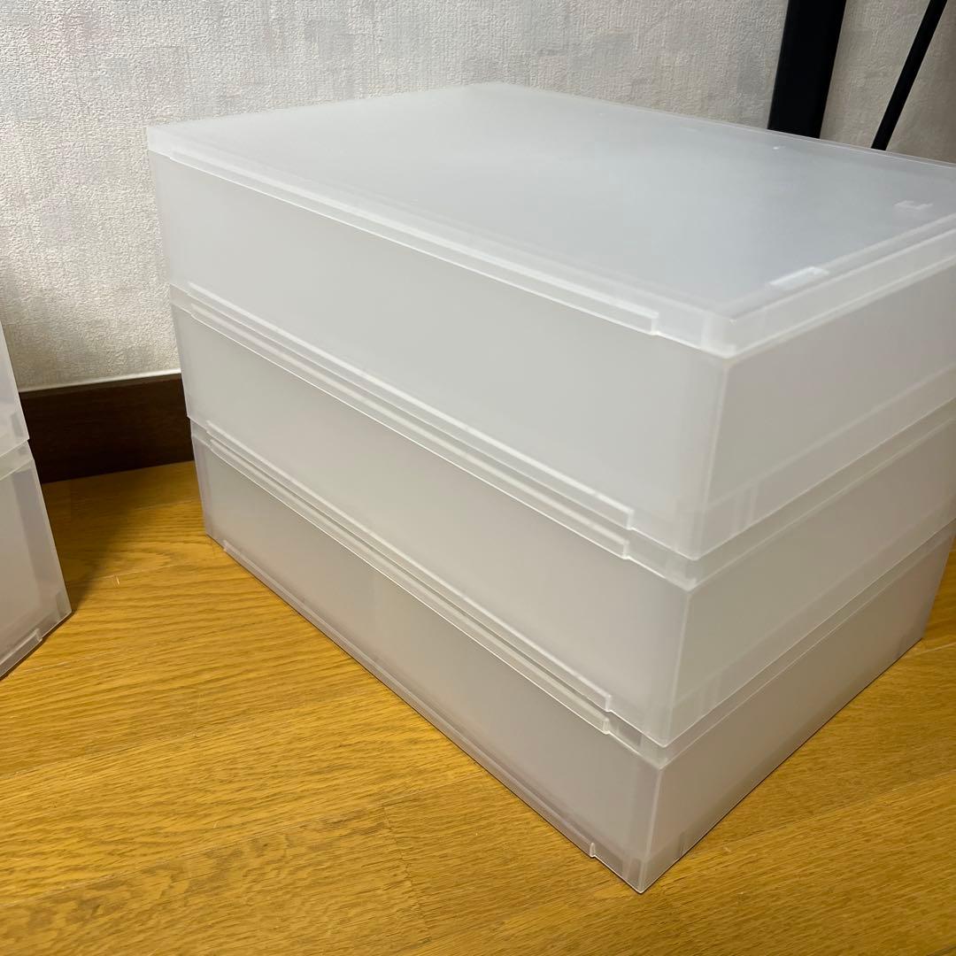 無印良品　ポリプロピレンケース