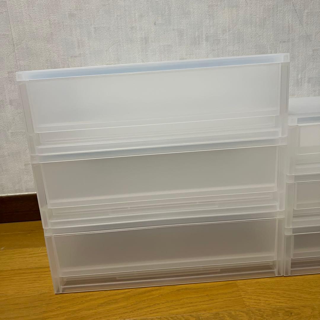 無印良品　ポリプロピレンケース