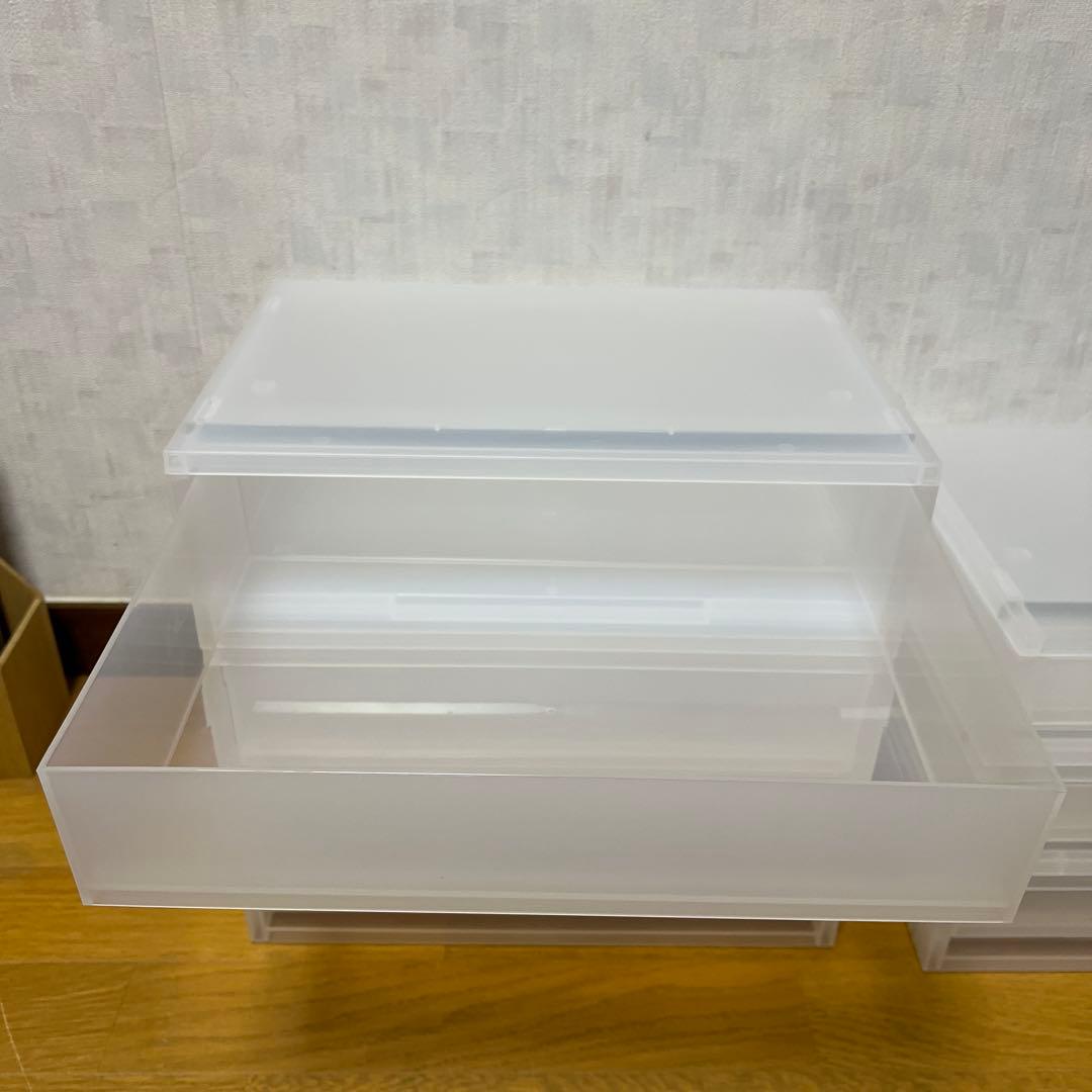 無印良品　ポリプロピレンケース