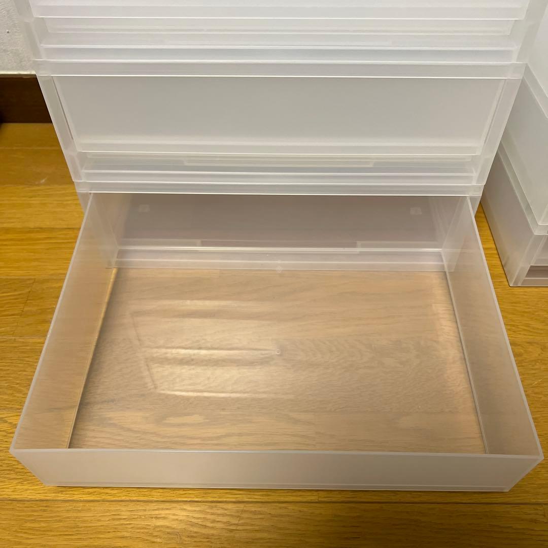 無印良品　ポリプロピレンケース