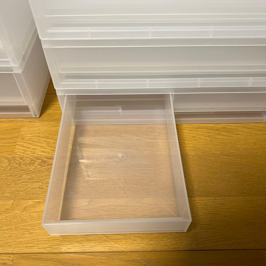 無印良品　ポリプロピレンケース