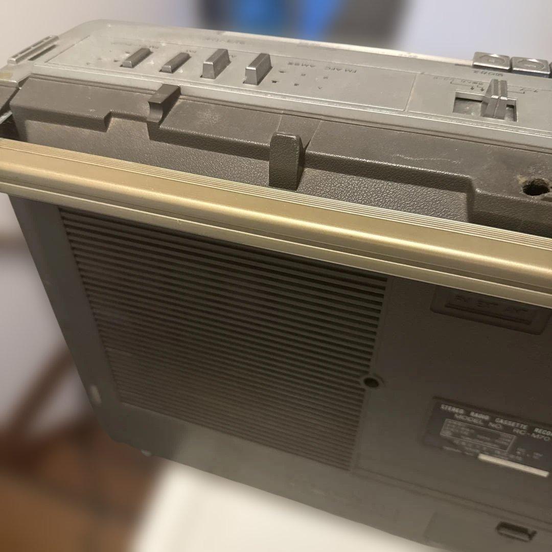 格安超希少Victor RC-M70 FM/AMステレオラジオカセットレコーダー