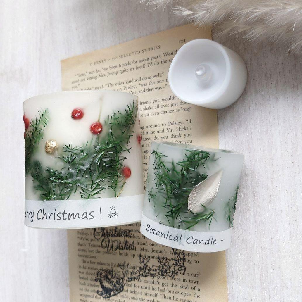 ボタニカルキャンドル　キャンドルホルダー　オーダーページ　１１月１日再開♪ˎˊ˗