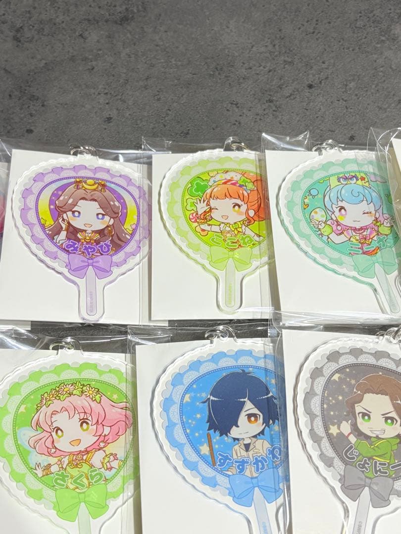 アイカツ　オール　大衣装展　グラフアート　アクリルキーホルダー　38点　まとめ