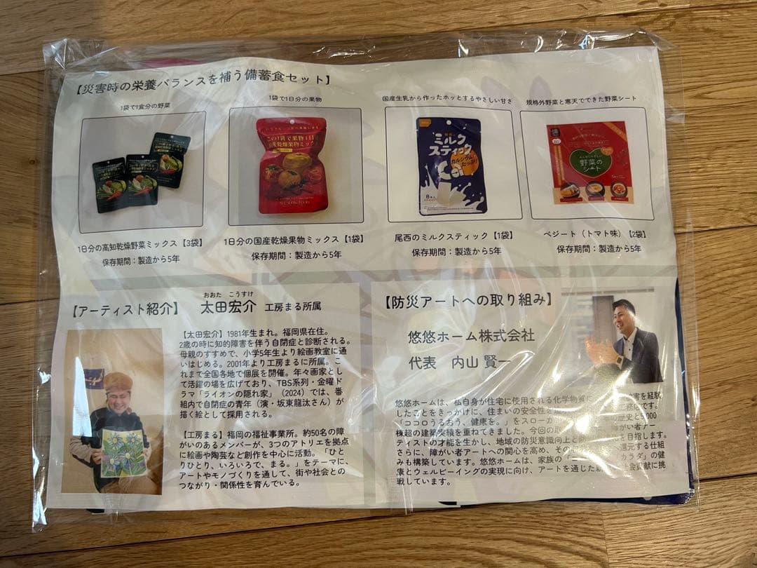 【太田宏介氏】防災アート