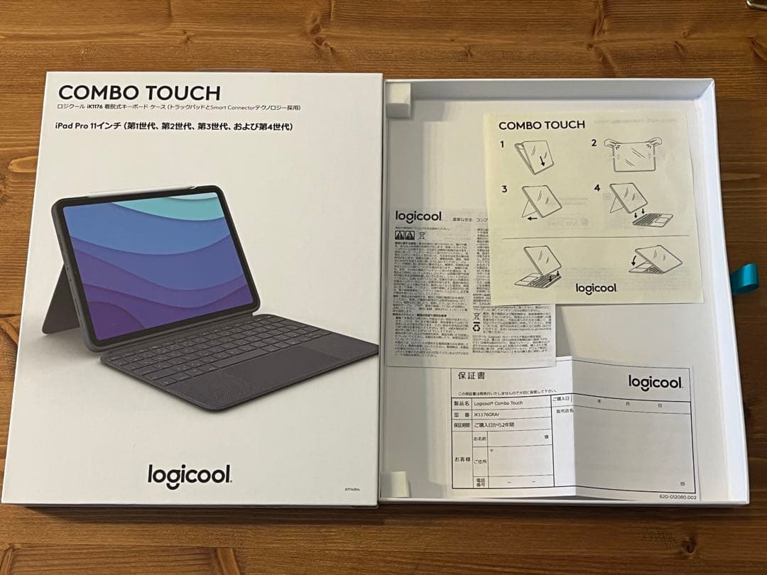 Combo Touch iPad Pro 11 ケース IK1176GRAR