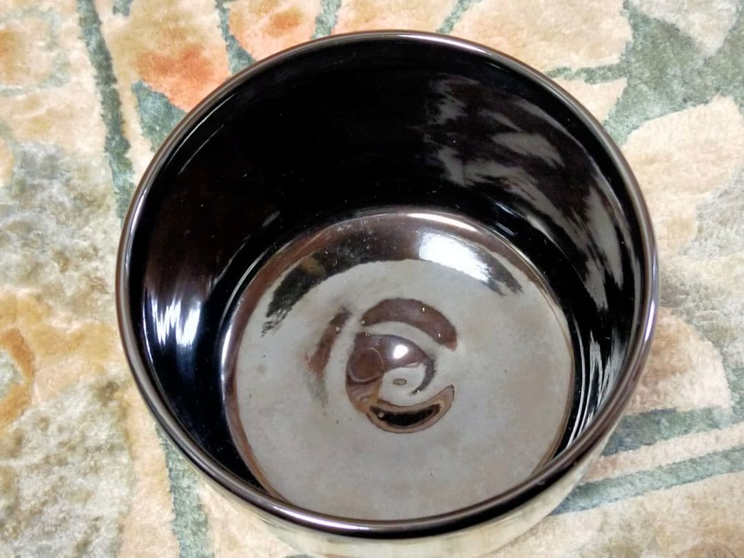 ♥岡田佳山♥　茶碗　♥福鼠の絵♥　共箱付き　♥茶道具　やました購入