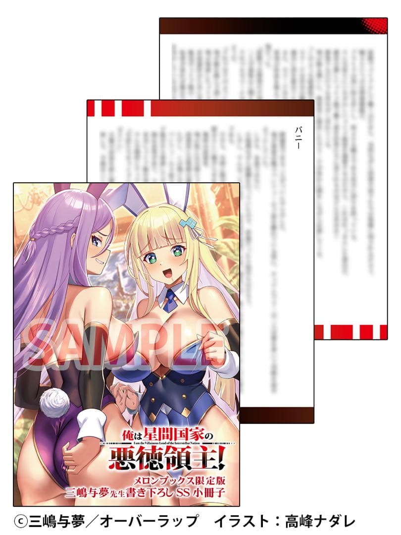 俺は星間国家の悪徳領主! 8　描き下ろしA3タペストリー　書き下ろし小説