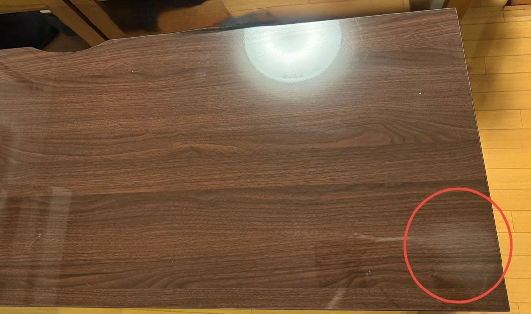 カラーセレクトデスク180 ダークブラウン