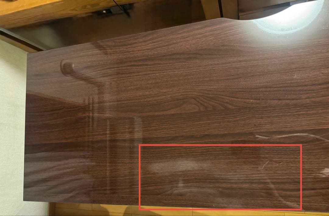 カラーセレクトデスク180 ダークブラウン