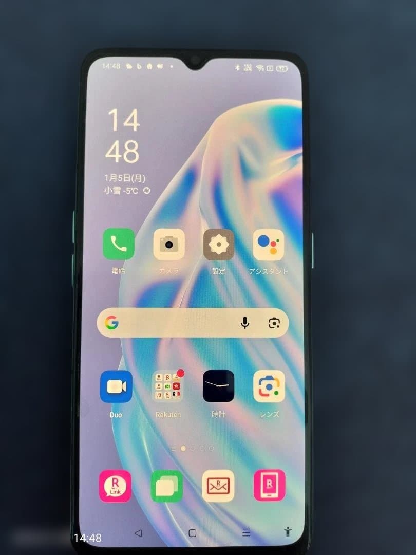 【美品】oppo Reno3a ホワイト