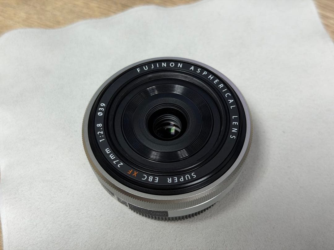 FUJIFILM XF 27mm F2.8 R WR シルバー フジノン