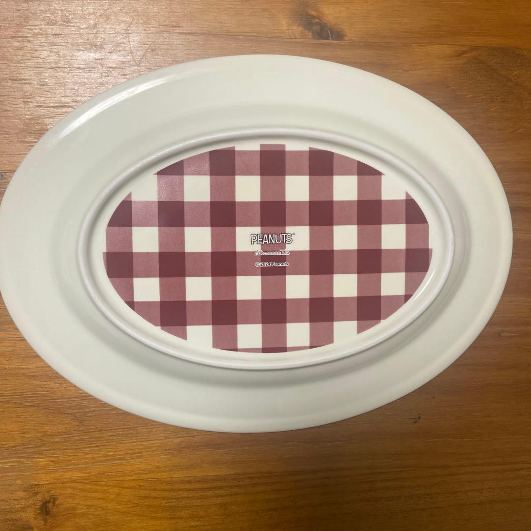 Afternoon tea 限定 スヌーピー 大きいお皿 2枚 おまけ付き