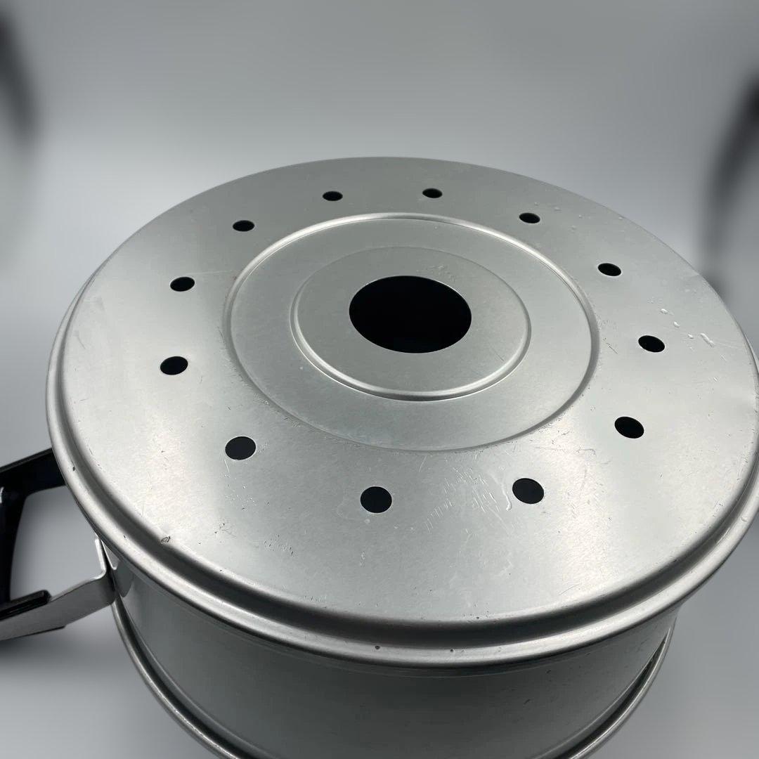 アカオアルミ スチームクッカー 33cm 3段 アルミ製せいろ