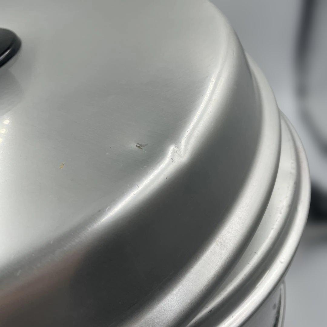 アカオアルミ スチームクッカー 33cm 3段 アルミ製せいろ