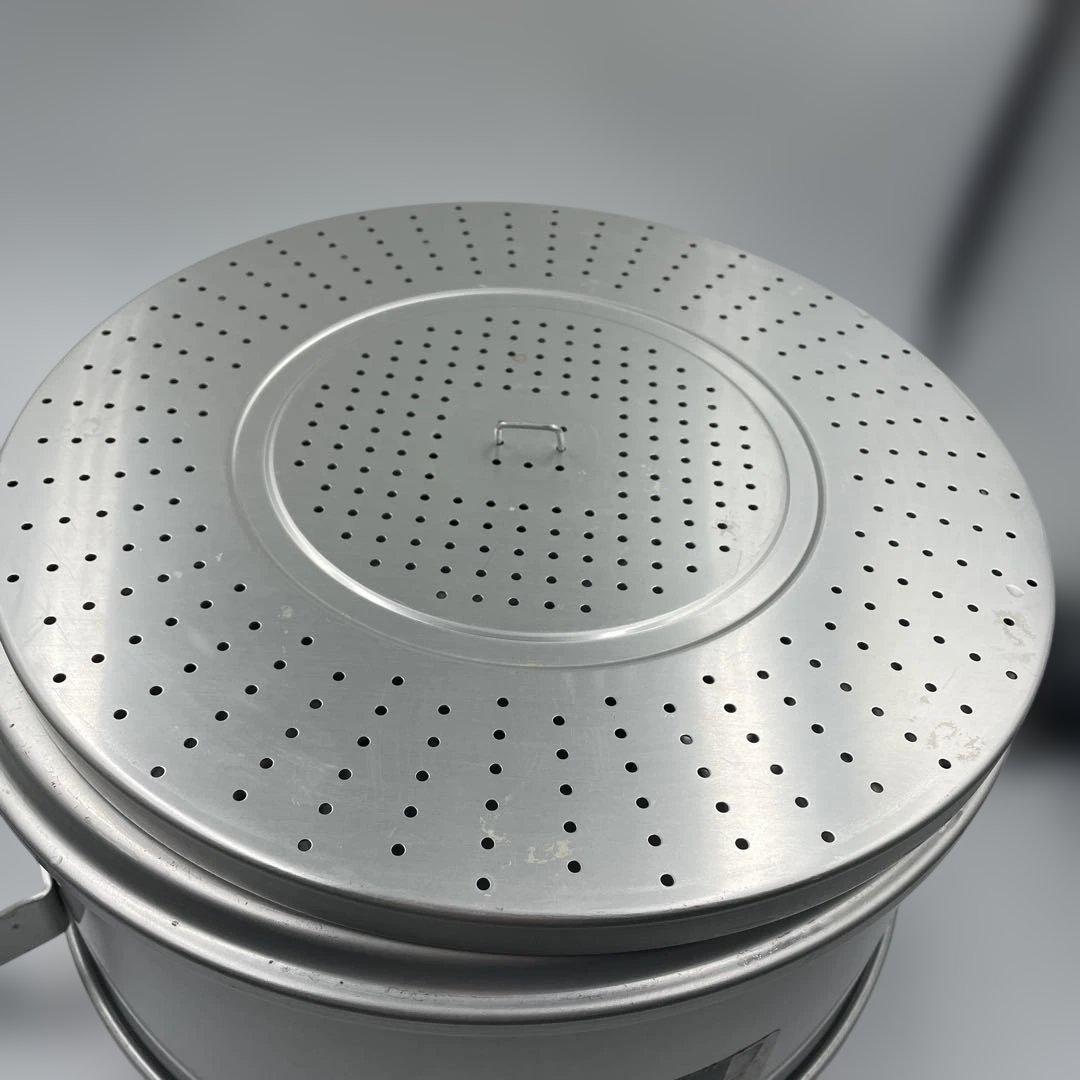 アカオアルミ スチームクッカー 33cm 3段 アルミ製せいろ