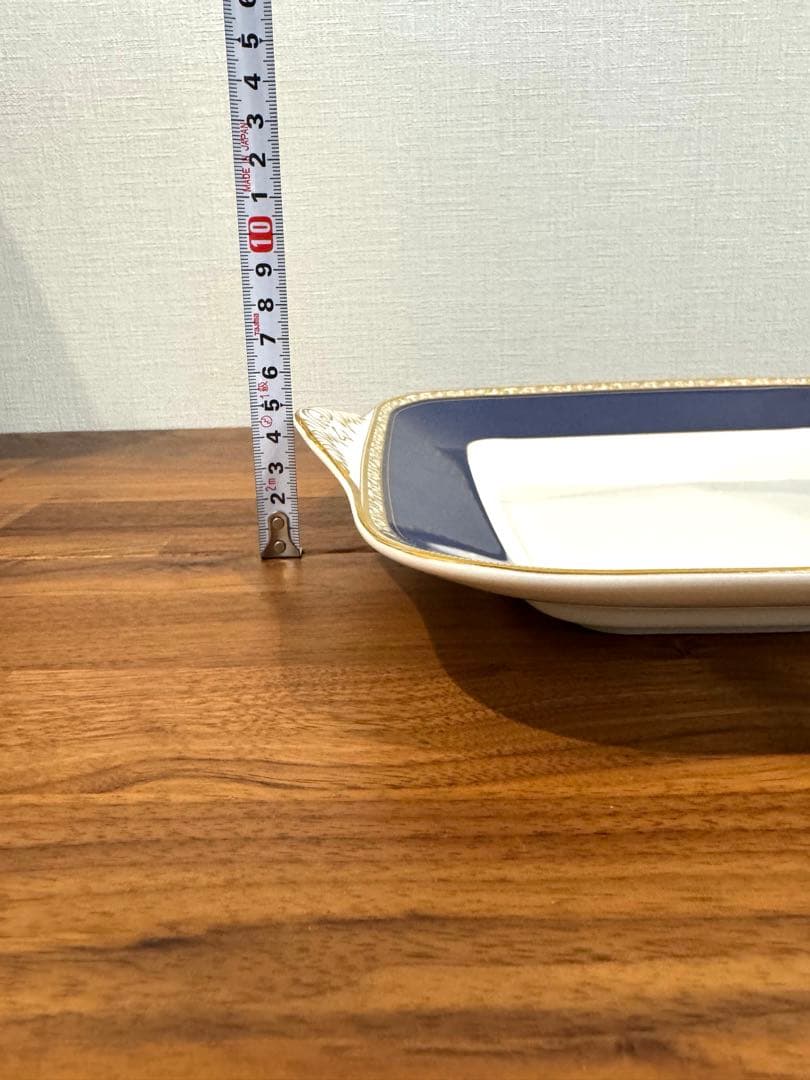 【美品】ウェッジウッド　ユーランダーパウダーブルー B&Bプレート