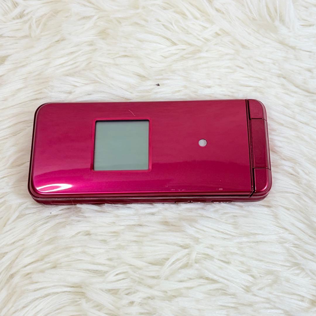 かんたんケータイ KYF43 ワインレッド