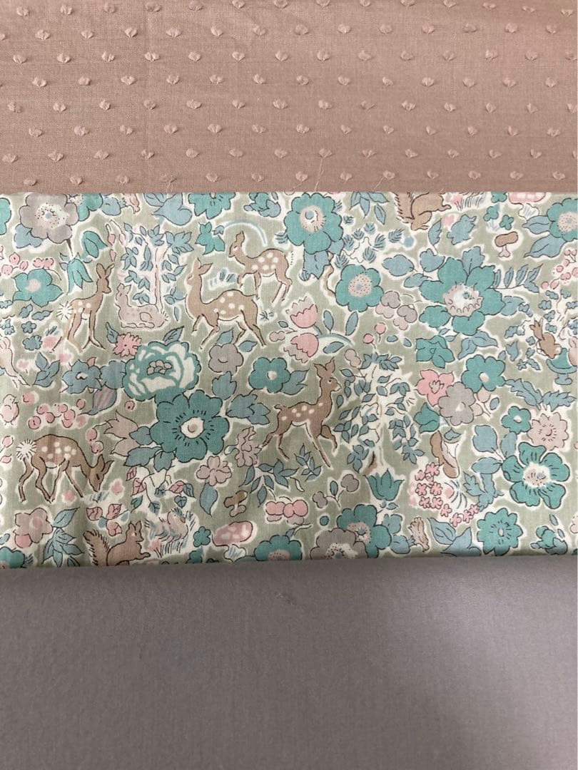 リバティ　ショルダーバッグ　ハンドメイド