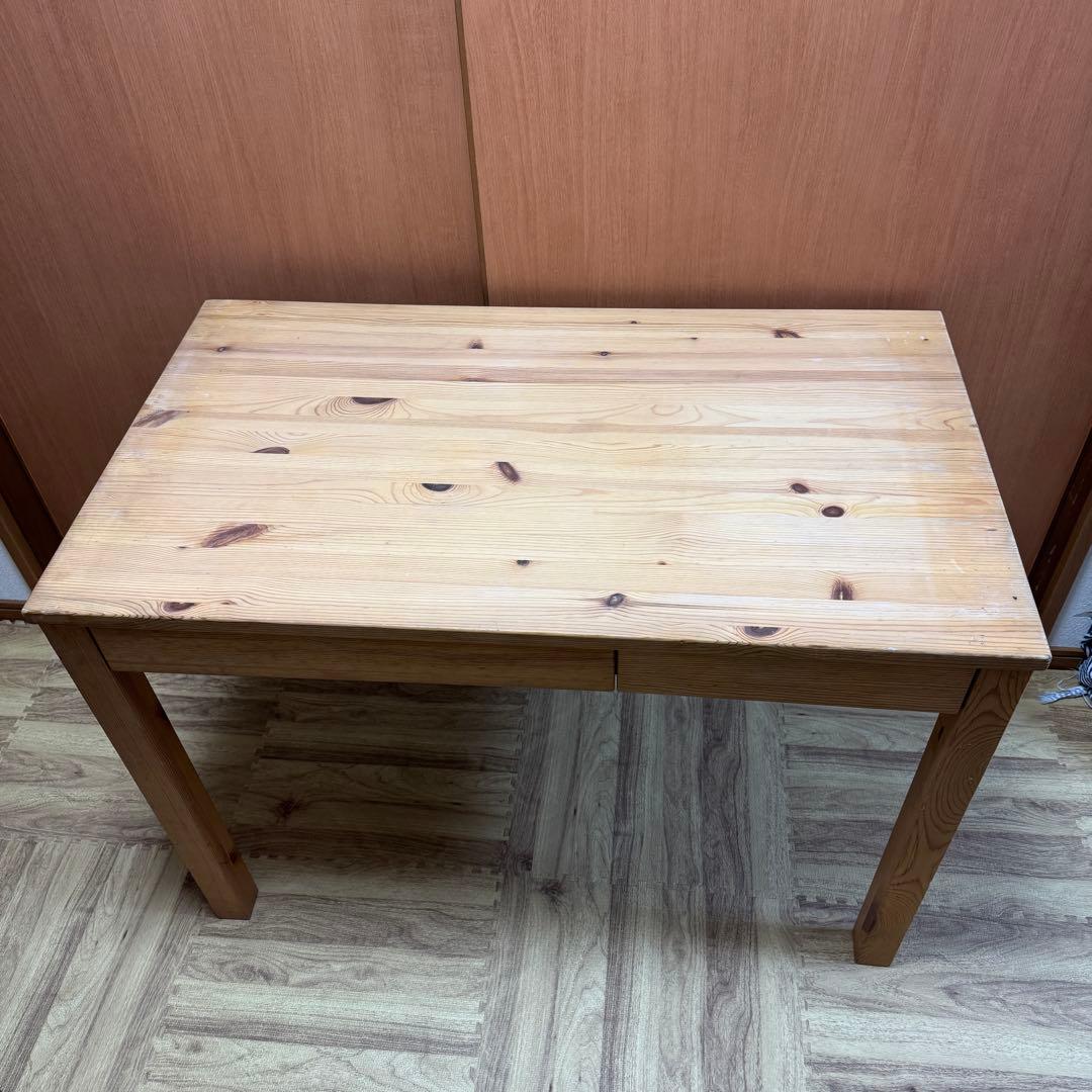 無印良品★学習机★パイン材★パソコンデスク★勉強机★良品計画★MUJI★テーブル