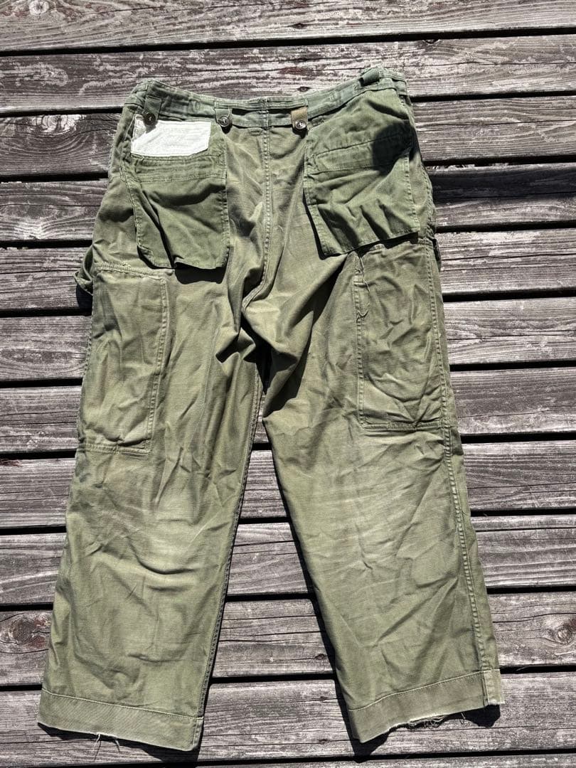 個人装備 50's U.S.Army M-51 Modified Field Pants