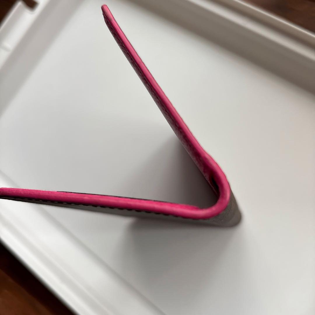 ルイヴィトン モノグラム iPhone XR 手帳型 ケース　ピンク